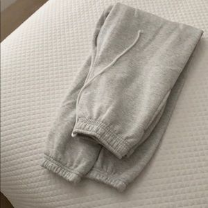 Grey joggers